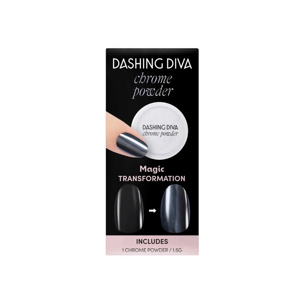 Dashing Diva Chrome Powder Magic Transformation White Pearl *NEW*